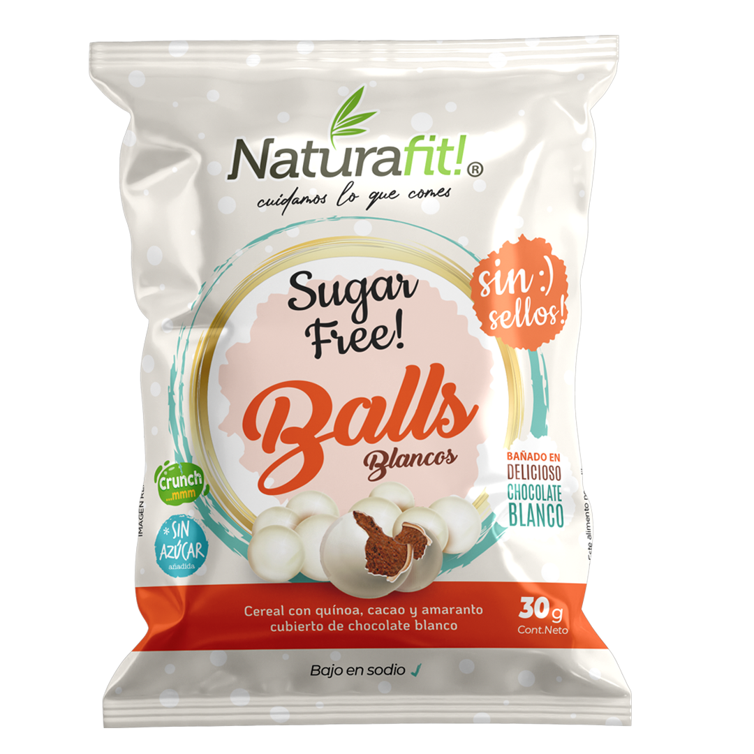 Balls Chocolate Blanco 30g
